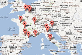 Villes participantes